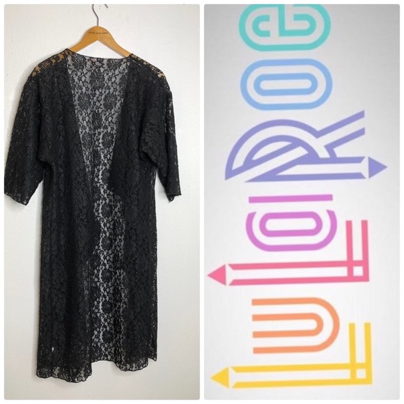 lularoe lace cardigan